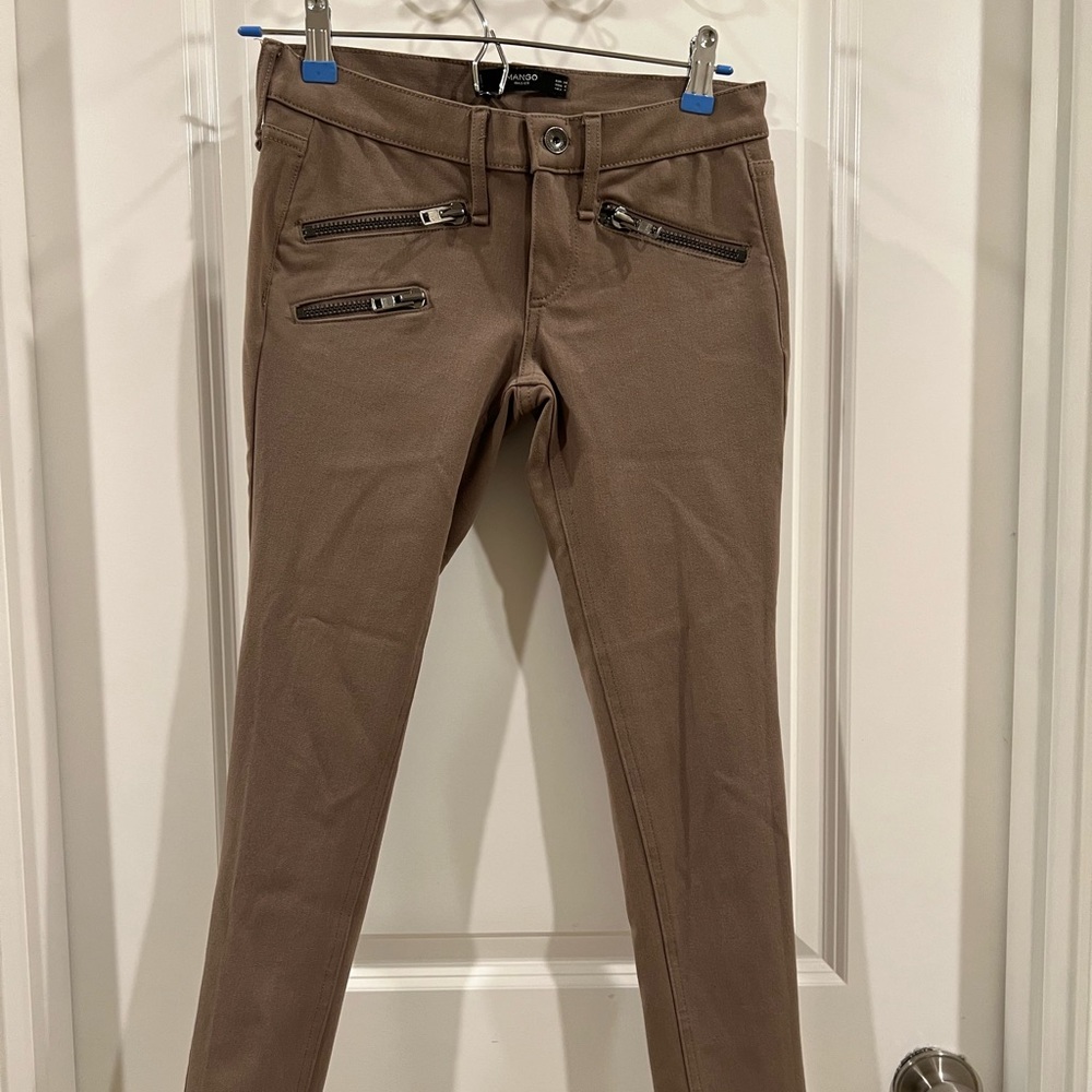 Mango Stretch Skinny Pants